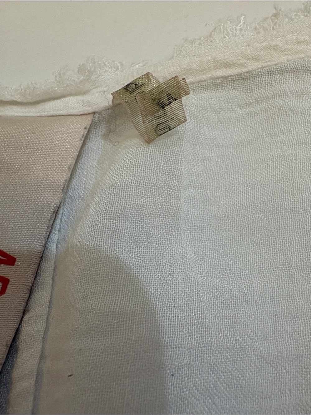 Aratta Off White Top with Detail Medium - Picture 3 of 4